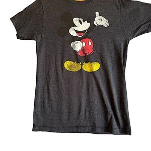 DISNEY RETRO MICKEY MOUSE FADE GRAPHIC T-SHIRT SZ S